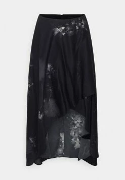 AllSaints SLVINA UME SKIRT - Wrap Skirt - Black