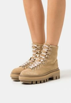 AllSaints WANDA BOOT - Lace-up Ankle Boots - Sand Brown