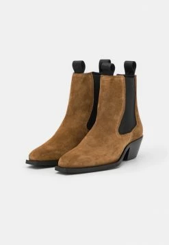 AllSaints VALLY BOOT - Cowboy/biker Ankle Boot - Tan Brown -AllSaintsSales b331c41e21104ad2988f48b41d2d0c7a
