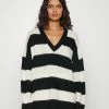 AllSaints LOU - Jumper - Black/white -AllSaintsSales b46089d708de404e836814f787f6d26b