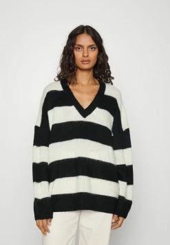 AllSaints LOU - Jumper - Black/white