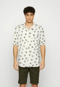 AllSaints SNAKEHEART - Shirt - Cloud White