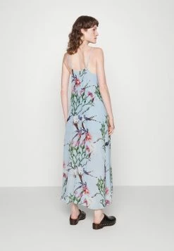 AllSaints ESSEY SENJA DRESS - Maxi Dress - Blue -AllSaintsSales be5c4adda86745b09a5ee77bcdd28040