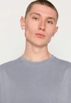 AllSaints BRACE CREW - Basic T-shirt - Dawn Blue -AllSaintsSales bec07e1e530b47bda55f28ca8fb7c906