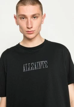 AllSaints SHADOW CREW - Print T-shirt - Washed Black -AllSaintsSales befb5067d3a84e70a1fccb680e02647f