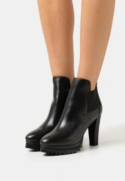 AllSaints SARRIS - Platform Ankle Boots - Black