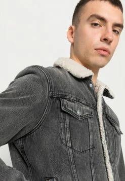 AllSaints FERN JACKET - Denim Jacket - Washed Black -AllSaintsSales c24efed14ae14728933bb452057522fd