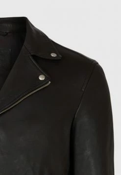 AllSaints Leather Jacket - Black -AllSaintsSales c34f2fa630b544b09b73c94fa695aa99