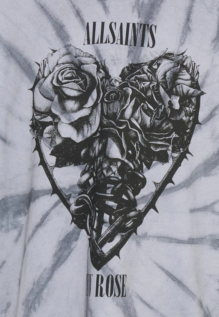 HARLEY CREW - Print T-shirt - bluebell blue/blue AllSaints HARLEY CREW - Print T-shirt - Bluebell Blue/blue -AllSaintsSales c3e62e8b9a464eeeb0f3dc0bee6661e2