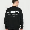 AllSaints UNDERGROUND CREW - Sweatshirt - Jet Black