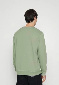 AllSaints RAVEN CREW - Sweatshirt - Dark Sage Green -AllSaintsSales c56a4aa24079468da26bc80b1d9ec9d6