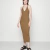 AllSaints LEXI HALTER DRESS - Jumper Dress - Praline -AllSaintsSales c5e4cc6594b243e8b7fe524c332e3011