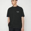 AllSaints UNDERGROUND CREW - Print T-shirt - Jet Black -AllSaintsSales c68945fad549466ba973abaac5a35a4b