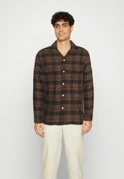 AllSaints WEEDPORT - Shirt - Brown