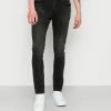 AllSaints RONNIE - Slim Fit Jeans - Washed Black -AllSaintsSales ca26352949404c1ca4436092a34a12fb