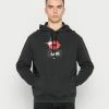 AllSaints KISS OTH HOODY - Sweatshirt - Jet Black -AllSaintsSales cabb1c5043254d408ff278c147264765
