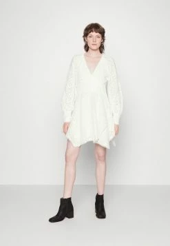 AllSaintsSales 26 AllSaints IRINA BRODERIE DRESS - Day Dress - Chalk White