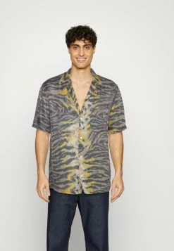 AllSaints BAIKAL - Shirt - Pipe Grey