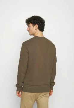 AllSaints RAVEN CONTRAST CREW - Sweatshirt - Woodland Brown -AllSaintsSales d2d769360eb649c9b7bde0849ea1b498