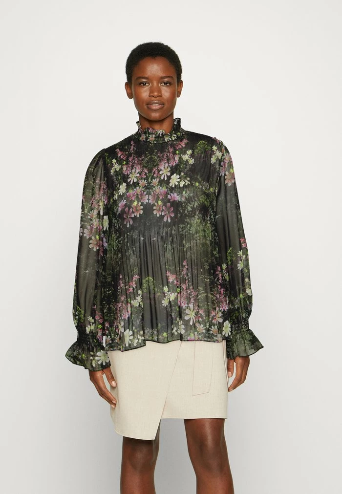 CORA - Blouse - black multi AllSaints CORA - Blouse - Black Multi -AllSaintsSales d330f6da19e14fe6ac60f8c4abcda61d