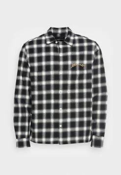 AllSaints MAKANO SHIRT - Shirt - Jet Black -AllSaintsSales d3ea17c968a74923ae9ebcf2c4bfc593