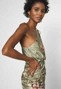 AllSaints IRA DORADA DRESS - Occasion Wear - Khaki Green -AllSaintsSales d490bcbc1c124ad8b384f1f66d22b4db