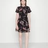 AllSaints LAVINE SOLEIL DRESS - Day Dress - Black -AllSaintsSales d5f6b9f4ae824fcf91955ba7afb76ea5