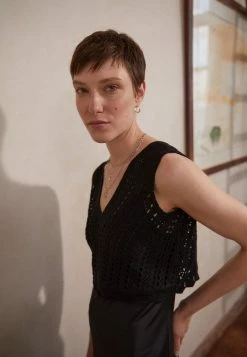 AllSaints CASS DRESS 2-in-1 - Maxi Dress - Black -AllSaintsSales d64bb96432b948e2b256bb7fdd07ab6a