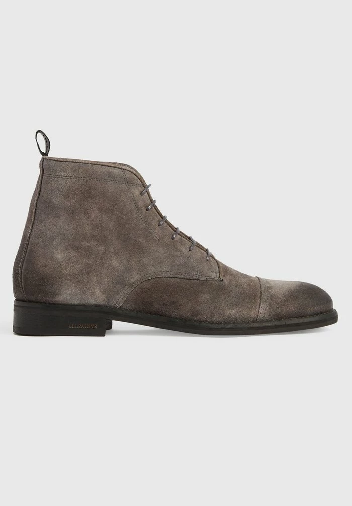 HARLAND - Lace-up ankle boots - charcoal grey AllSaints HARLAND - Lace-up Ankle Boots - Charcoal Grey -AllSaintsSales d66185b3b9cc460496f54f5a8fbaa515