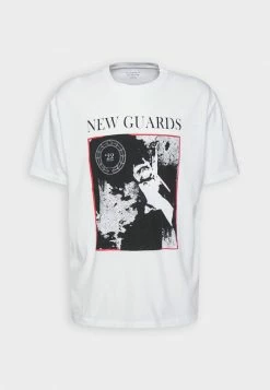 AllSaints PRAVHA CREW - Print T-shirt - Optic White -AllSaintsSales d7c2ecab533e49d6b65799c6848a215a