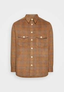 AllSaints BARBA - Summer Jacket - Brown -AllSaintsSales da25202df5074234ba4df8ca1dfe8871