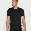 AllSaints TONIC CREW - Basic T-shirt - Jet Black -AllSaintsSales dd06e26f3f924218891d325b1ae93887