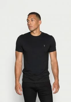 AllSaints TONIC CREW - Basic T-shirt - Jet Black