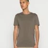 AllSaints TONIC CREW - Basic T-shirt - Grove Brown