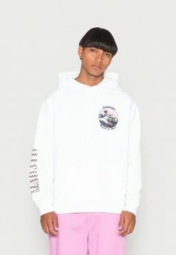 AllSaints LAYBACK HOODY - Sweatshirt - Optic White