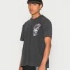 AllSaints SNAKEPIT CREW - Print T-shirt - Washed Black -AllSaintsSales dfc4a3e0e575404fa66e7ffe4bfabfd4