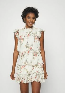 AllSaints ANTHEIA DORADA DRESS - Day Dress - Ecru White