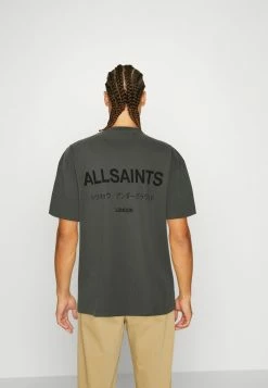 AllSaints UNDERGROUND CREW - Print T-shirt - Pipe Grey -AllSaintsSales e464a368c1554f928571e6d87b8de4c6
