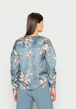 AllSaints PRESLIE KUROYURI - Blouse - Blue -AllSaintsSales e50d275a74b241eeb03bdfaa885c0d7d