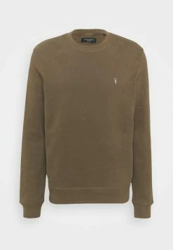 AllSaints RAVEN CONTRAST CREW - Sweatshirt - Woodland Brown -AllSaintsSales e75db78c9e5b4109a214e6ed5f06f715