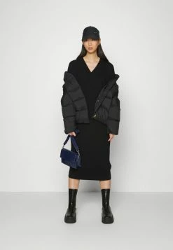 AllSaints BRITTA DRESS - Jumper Dress - Black -AllSaintsSales e802d5777e3048b8bf6146e0c1548b60