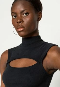 AllSaints KIKI SLEEVELESS DRESS - Jersey Dress - Black -AllSaintsSales e88c5f5516344bc19f44a59878a273d1