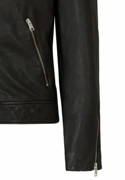 AllSaints Leather Jacket - Black -AllSaintsSales e8c3295da2aa4f049cdf133ce36c85b9