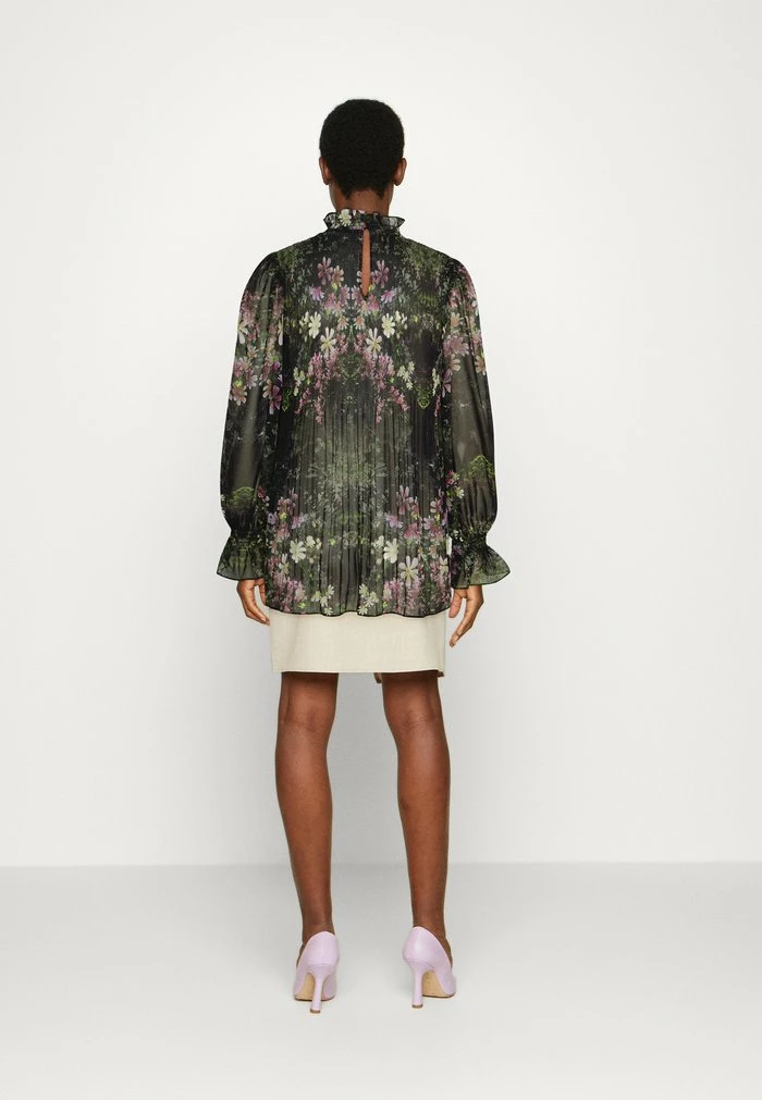 CORA - Blouse - black multi AllSaints CORA - Blouse - Black Multi -AllSaintsSales e96f3f1164654daebeab6b5723382ef9