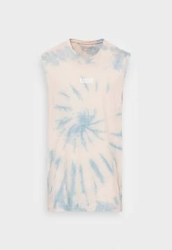 AllSaints COLTEN CREW - Top - Pink/ice Blue -AllSaintsSales e9e4ea5278bc4b128e1fbae9cb8f10f3
