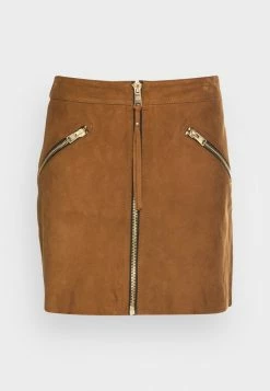 AllSaints PIPER SKIRT - Mini Skirt - Brown -AllSaintsSales ef68a110216243b1a38cef5b41d27bd8