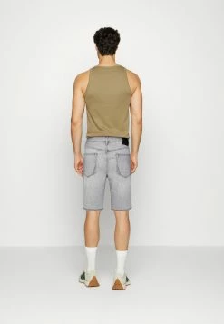 AllSaints SWITCH DAMAGED - Denim Shorts - Grey -AllSaintsSales efebf3d27e404861b4d8af80fba4e2f3