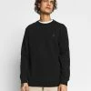 AllSaints RAVEN CREW - Sweatshirt - Black -AllSaintsSales f004eae998754c51b204abeed4e9778c