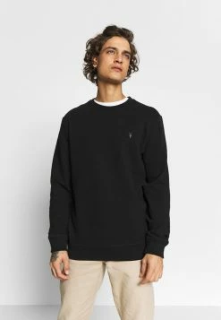 AllSaints RAVEN CREW - Sweatshirt - Black