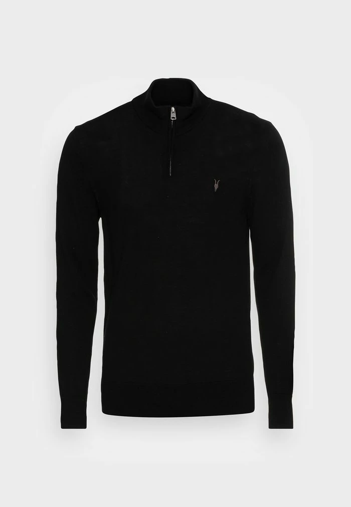 MODE ZIP FUNNEL - Jumper - black AllSaints MODE ZIP FUNNEL - Jumper - Black -AllSaintsSales f1efb7f46dd44c95b4d8fe81a1d0d428